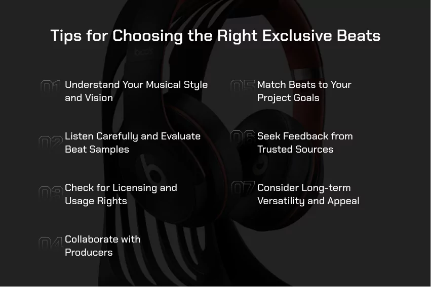 Tips for Choosing the Right Exclusive Beats