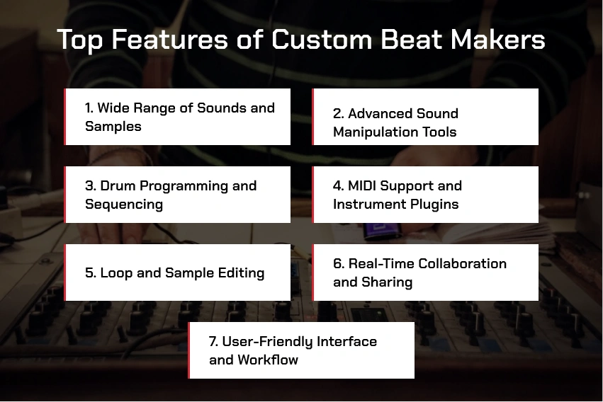 Top Features of Custom Beat Makers